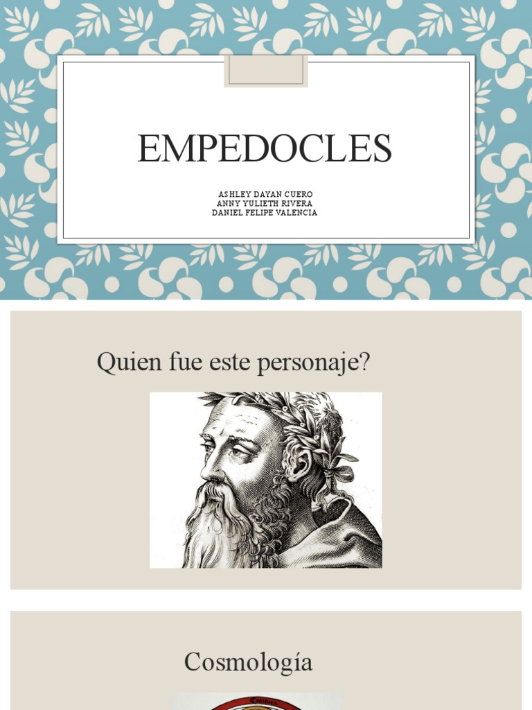Empedocles PDF