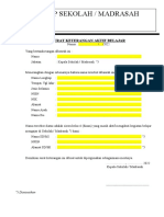 Format Surat Keterangan Aktif Belajar PSB 23-24