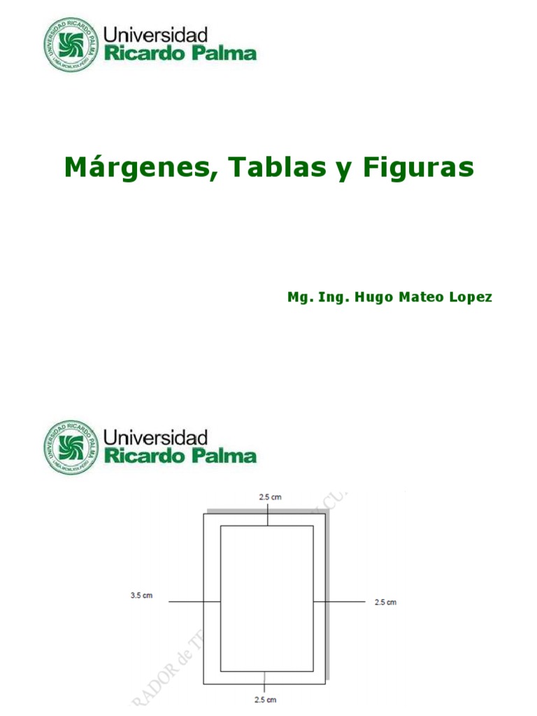 Márgenes, Tablas y Figuras Estilo APA PDF