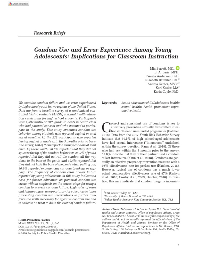 condom-use-and-error-experience-among-young-adolescents-implications