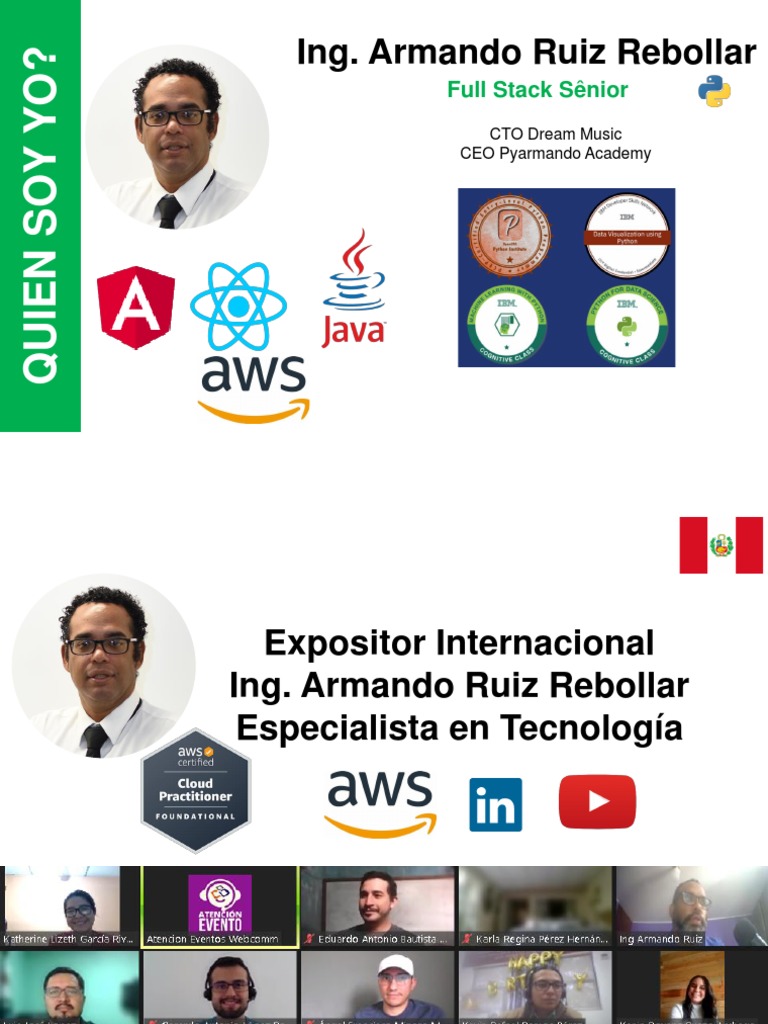 Sesion1 AWS | PDF | Computación en la nube | Servicios web de Amazon
