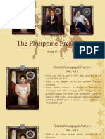 The Philippine Presidents: Arroyo, Aquino and Duterte