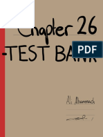 Chapter 26 TEST BANK