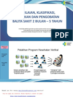 Penilaian Klasifikasi Tindakan Dan Pengobatan Balita Sakit