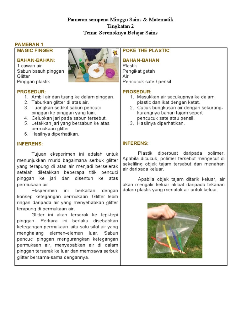 Pameran Sempena Minggu Sains | PDF