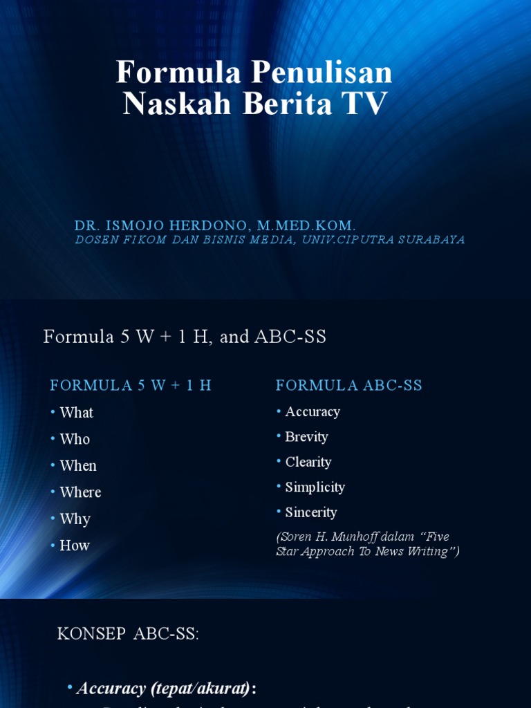 Formula Penulisan | PDF