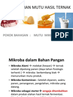 Mutu Mikrobiologi