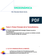 Termodinámica: Phd. Mercedes Alemán García