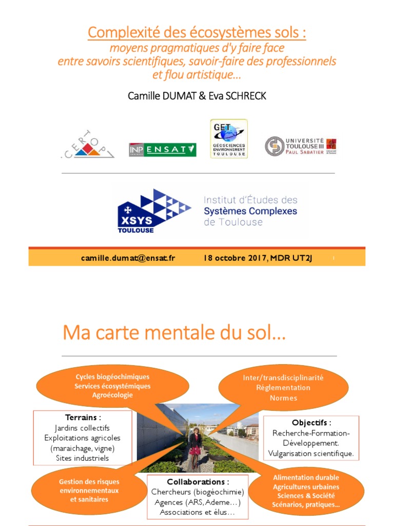 Gestion des sols : enjeux et pratiques | PDF | Sol (pédologie ...