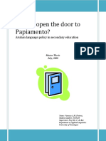 How To Open The Door To Papiamento?