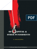 K. Balagopal - (Writings of K. Balagopal) of Capital and Other Punishments-Human Rights Forum (HRF) (2012)