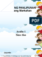 Aralin 1 - Unang Markahan