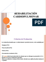 Clase 1 - REHABILITACIÓN CARDIOPULMONAR