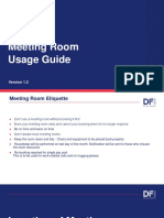 Meeting Room Usage Guide - v1.2