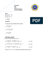 Tugas Analisis Numerik Ke-2