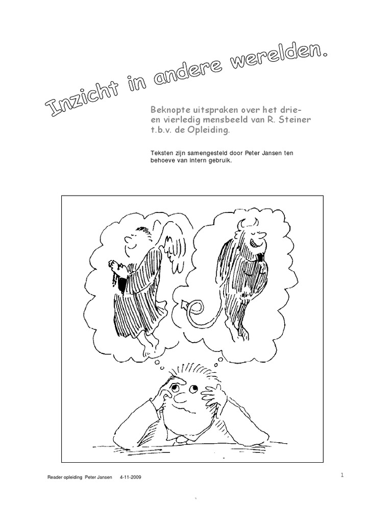 Antroposofie - Drie en Vierledig Mensbeeld | PDF