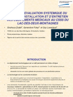 Modele D'evaluation Systemique Du Budget D'installation Et D'entretien PPT