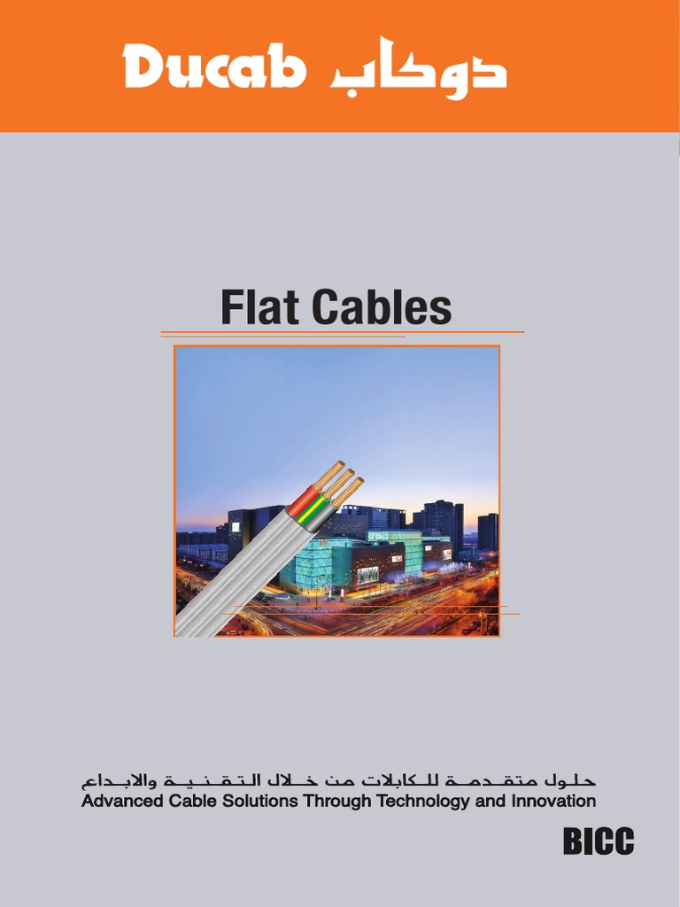 Ducab Flat Cable Catalogue Final HIRes PDF Electrical Conductor