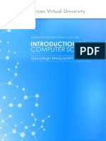 INTRODUCTION TO COMPUTER SCIENCE - Dessalegn Mequanint Yehuala