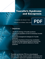 Tourettes Syndrome and Encopresis - Traya