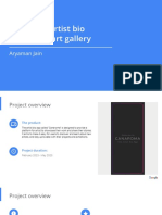 Case Study Artist Bio App For An Art Gallery