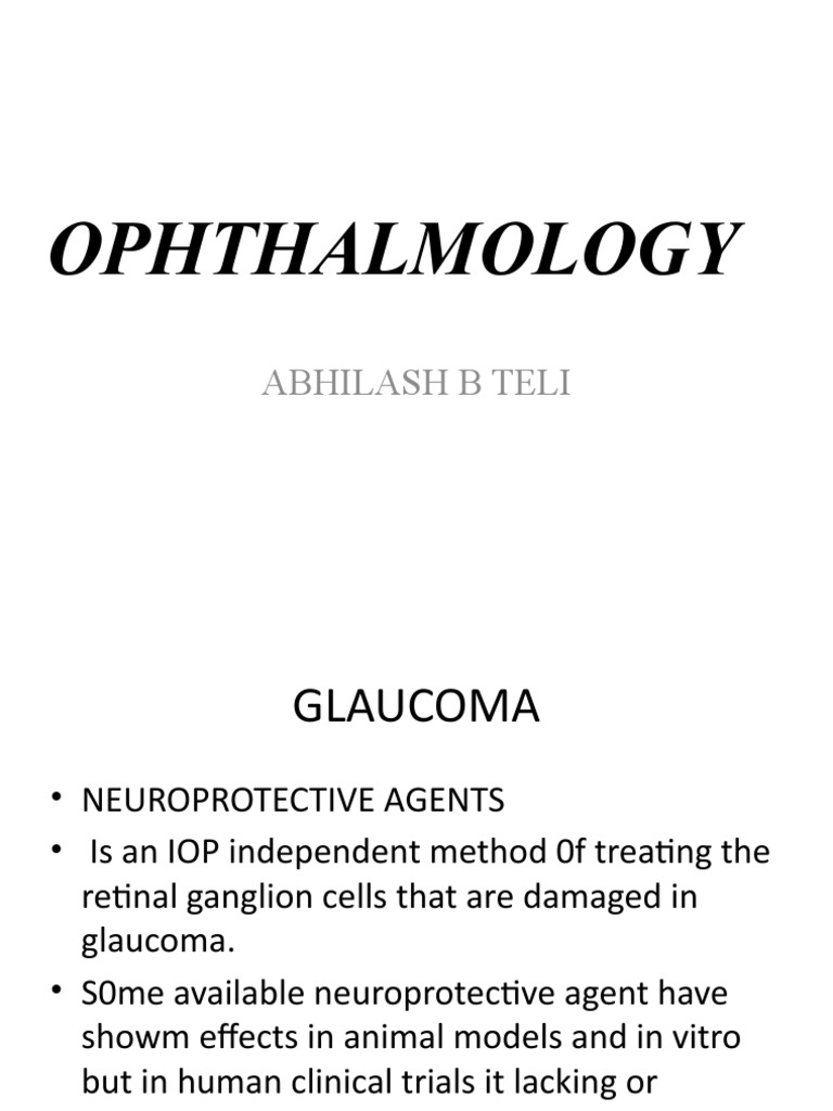 Ophthalmology Pdf