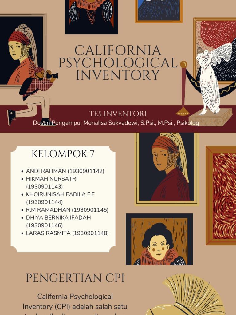 Tes Inventori Psikologi California | PDF