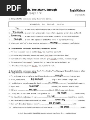 too-much-many-enough-activity TEST