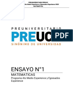 Recurso - Experience y Egresados FULL - EF - Matemática - Ensayo 01