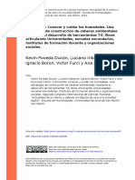 Kevin Poveda Ducón, Luciano Iribarr (... ) (2022) - COCUIHUM Conocer y Cuidar Los Humedales. Una Estrategia de Construcción de Saberes A (... )