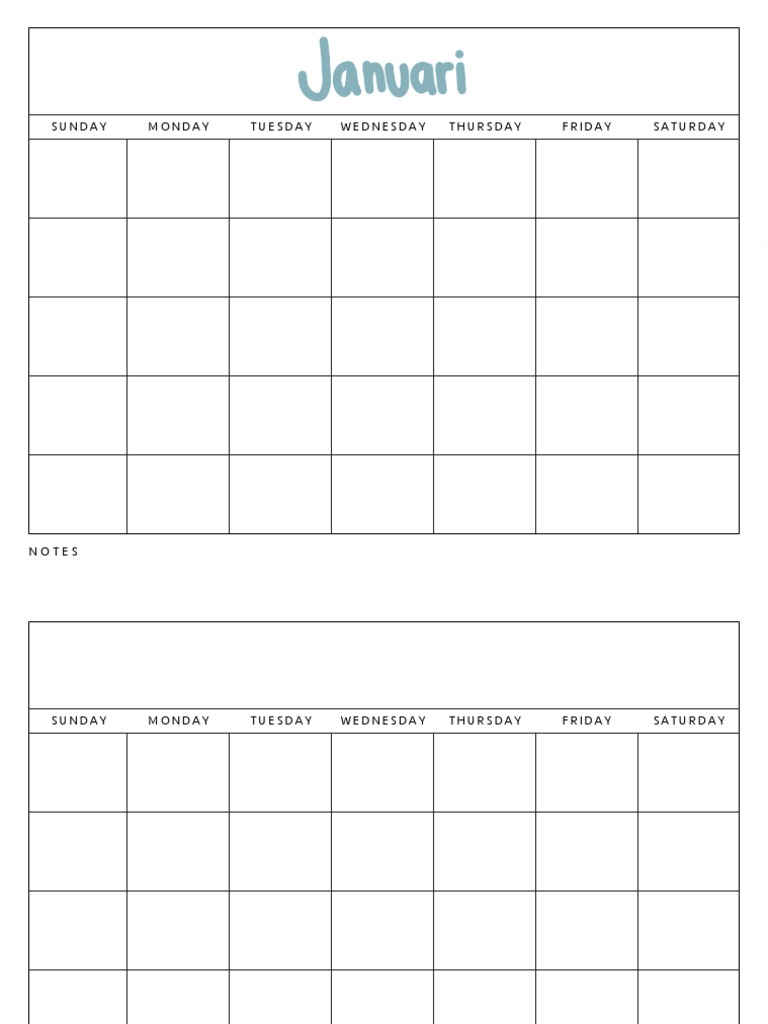 Blank Calendar | PDF