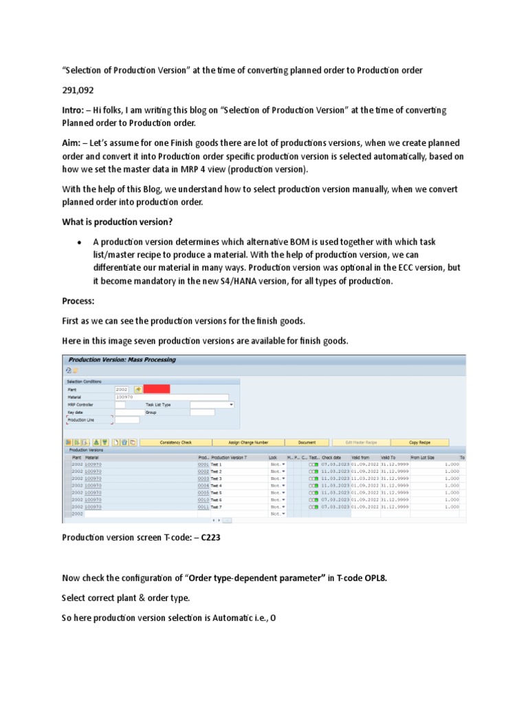 Selection of Production Version | PDF | Computing