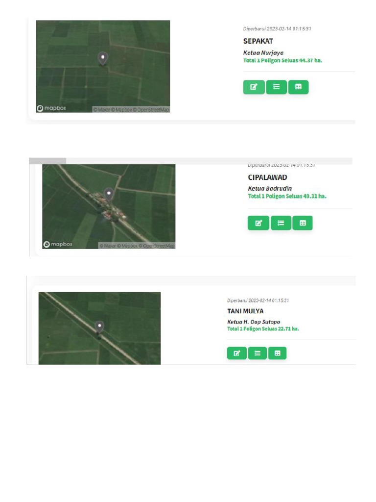 Contoh Peta Kelompok Tani | PDF