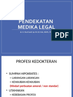 Pendekatan Medika Legal (Proposal)
