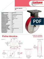 Ficha Tecnica de Llantas Torre Grua