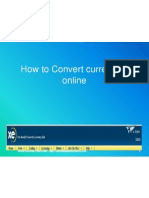 How to use XE Converter