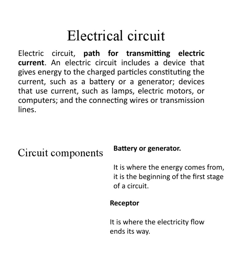 Electrical Circuit PDF