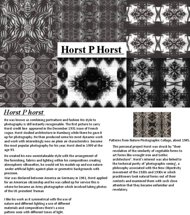 Horst P Horst | PDF