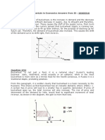 Fundamentals in Economics Final Examination