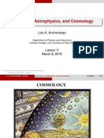 Astronomy, Astrophysics, and Cosmology - L5