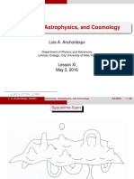 Astronomy, Astrophysics, and Cosmology - L11