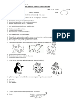 Toaz - Info Prueba de Ciencias Naturales Vertebrados PR