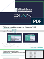 DIAN Anexo Tecnico Reglas Activas 1 de Agosto 2020