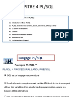 PL SQL Cursor Fonction Proc Trigger Chap4
