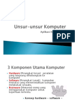 Unsur-Unsur Komputer