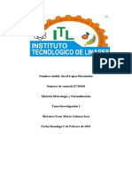 Investigación de Metrologia y Normalización