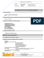 Certus Cleaner and Degreaser Msds