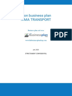 Business-Plan MODEL IVMA TRANSPORT