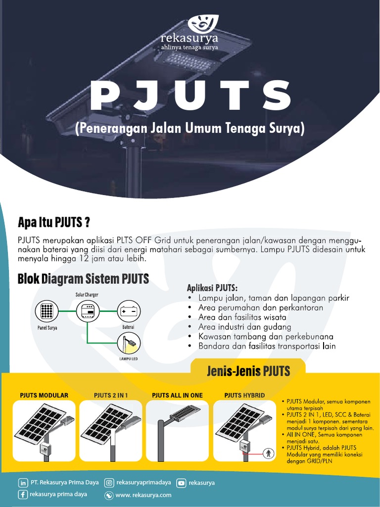 Harga dan Spesifikasi PJUTS Rekasurya | PDF