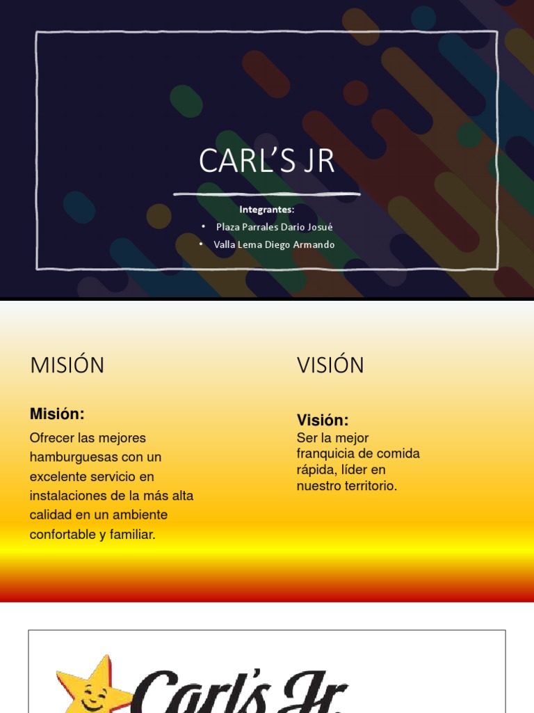 Carl's JR | PDF | Restaurantes de comida rápida | Comida rápida